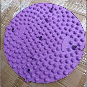 TEMU 엑스트라 라지 TPE 발 마사지 매트 - 아куп레스처 포인트, 미끄럼 방지, 내구성 있는 젤, 깊은 조직 완화, 요가 및 연습에 이상적, 순환 개선, 발 건강