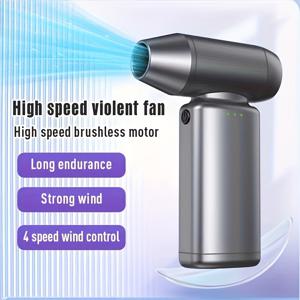 TEMU 400,000 RPM 야드 및 정원용 쿨링 터보 제트 팬 > 눈 제거 도구 > 휴대용 터보제트 블로워 - USB 고속 터빈 팬, 차량 건조, 청소, 캠핑, 야외 바베큐 점화 등에 적합한 컴팩트하고 가벼운 개인 냉각 팬|차량용선풍기
