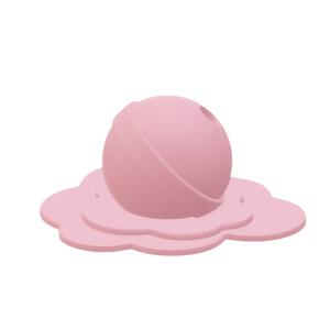 TEMU 창의적인 녹는 롤리팝 애플 펜슬 홀더 - 귀여운 핑크 & 화이트 책상 정리함, 재미있는 디자인, 애플 펜슬, 터치스크린 펜, 액세서리용 휴대용 저장, 사무실 또는 가정용 작업 공간을 위한 완벽한 선물, 귀여운 펜슬 홀더