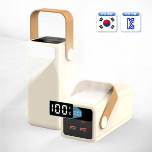TEMU LED조명 PD 22.5W QC 3.0 차박용 멀티단자 대용량 고속충전 캠핑용 보조배터리 50000mAh|보조배터리|보조배터리20000