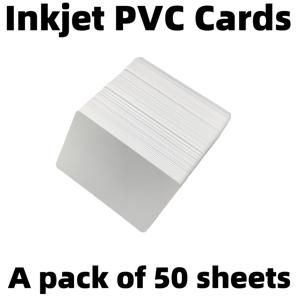 TEMU 인크젯 PVC 카드 인크젯 인쇄 가능한 PVC ID 카드 브레인스톰 ID'S 강화된 잉크 수용성 코팅 - 방수 및 양면 인쇄 인크젯 멤버십 카드 인크젯 선물 카드