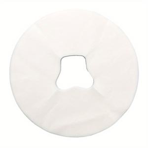 TEMU 100장 일회용 마사지 테이블 , 헤드레스트 및 얼굴 구멍 포함 - 문신, 스파 및 뷰티 살롱용 패브릭 요람 시트 - 무향, 전기 또는 배터리 불필요
