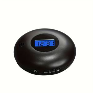 TEMU 1개 헤비듀티 침대 진동 알람시계 - 4가지 맞춤형 진동 모드, 120dB 강력한 소리 & LED 플래시, 12/24시간 디스플레이, USB/배터리 구동, 깊은 수면자 및 청각 장애인을 위한 컴팩트 여행용 디자인, 심호흡수기, 스타일, 가벼운 무게, 자주 이동하는 사람들을 위한 침대진동기