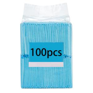TEMU 튼튼한 PawsGuard 100개 일회용 개 훈련 패드 - 누수 방지, 흡수성 애완동물 배설물 매트로 깨끗한 바닥 & 쉬운 청소 - 크리스마스, 할로윈, 새해, 생일, 직조, 동물 배설물 매트에 완벽한 선물