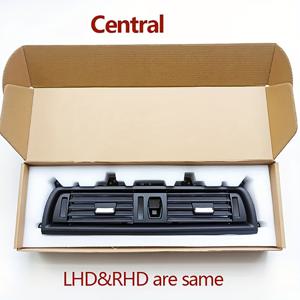 TEMU For BMW 5 시리즈 F10 F11 520 525 530 535 LHD RHD 왼쪽 오른손 드라이버 대시 보드 에어 컨디셔닝 AC 벤트 그릴 커버 패널