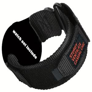 TEMU 22mm 20mm 스트랩, 화웨이 GT5 4 3 2 2E, 삼성 갤럭시 GEAR S3 클래식 프론티어용, 스포츠 나일론 스트랩, 스트랩 폭 30mm 두꺼운 스트랩