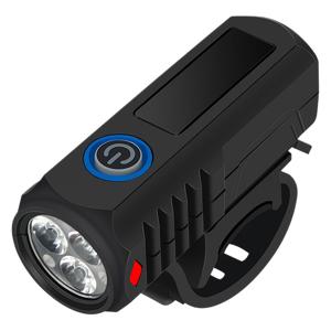 TEMU USB 충전식 자전거 전조등 야간 주행 범위 경고 라이트