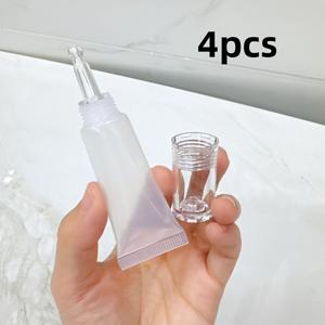 TEMU 4개 세트의 충전식 화장품 디스펜서 병, 0.34oz 샘플 짜기 빈 병, 바디 로션 디스펜서 병, 홈, 여행 디스펜싱에 적합, 가벼우며 휴대하기 편함