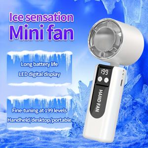 TEMU 고속 모터, USB 충전식, 디지털 디스플레이 스크린, 199단계 조절 가능한 속도, 즉시 냉각을 위한 5가지 폭풍 모드, 유연한 바람 속도 제어를 위한 듀얼 버튼, 야외 스포츠, 캠핑, 여행 및 낚시에 완벽합니다!