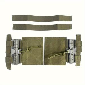 TEMU 2개 빠른 해제 MOLLE 조끼 세트와 커머밴드 - JPC, CPC, NCP, XPC 420에 적합 - 튼튼한 나일론, 사냥 및 낚시에 이상적