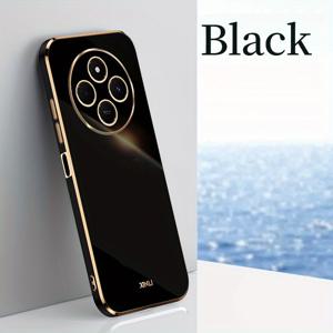 TEMU 레드미 14C 4G 전기 도금 케이스, 전체 카메라 렌즈 보호, 내충격 소프트 TPU 케이스.