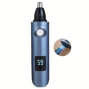 TEMU USB 충전식 다기능 귀와 코털 트리머 - 무통증, 방수 그루밍 도구, 진공 청소 시스템, 쉽게 청소, 남녀 모두에게 적합한 귀 청소기