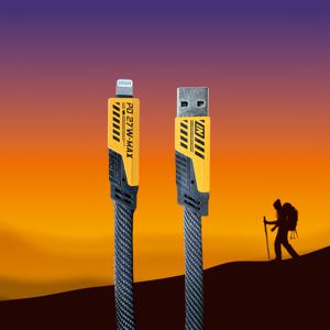 TEMU KADIXI 4-in-1 고속 충전 케이블 코드, for iPhone & Android용 - USB Type C 멀티 포트 충전기, 라이트닝, 및 USB-C 커넥터, 50-80W 전원 출력, 내구성 있는 브레이드 디자인, 배터리 없음, USB 충전 케이블 | 세련된 케이블 디자인 | USB Type C 케이블, KADIXI