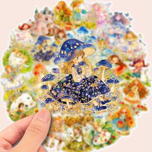 TEMU 30개 스티커 투명 핫스탬핑 레이저 동화 DIY 장식 노트북 기타 수하물 컴퓨터 스케이트보드