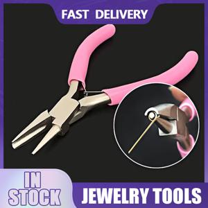 TEMU 5인치 미니 라운드 오목 보석 펜치, 정밀 와이어 루핑 펜치 DIY 보석 만들기