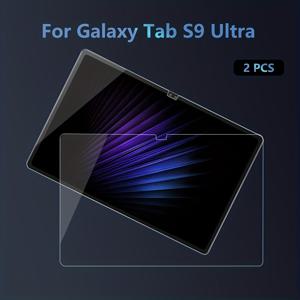 TEMU 삼성 갤럭시 탭 S9 울트라/ S8 울트라 14.6 인치, 견고한 보호, 얼룩 방지, 제로 버블용 2 PCS 화면 보호기