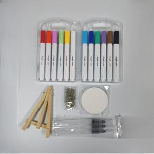 TEMU 1세트 매직 퍼피 페인트 키트 - 3D 드로잉 스펀지와 폼 텍스처 종이, 생동감 넘치는 색상, DIY 팝콘 & 캔디 디자인 창의 미술 프로젝트용