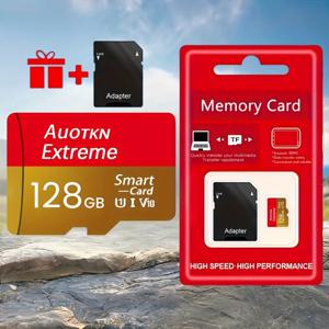 TEMU 고속 메모리 카드 - 8G, 16G, 32G, 64G, 128G, 256GB SD 카드 어댑터 포함 태블릿, 카메라, 모바일 폰, 노트북, PC | Auotkn Extreme, 스마트 카드, 고성능 스토리지 솔루션, 고용량 스토리지 | 스마트 카드 스토리지 | 내구성 있는 구조, 스마트폰용 메모리 카드|태블릿PC|태블릿