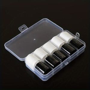 TEMU 10롤 블랙 & 화이트 레이스 플로랄 전사 호일 네일 아트 풀 랩스 - 2.5x60cm 비닐 프리컷 스트립, UV 젤 & 아크릴 네일에 적합, 접착식 백킹이 있는 DIY 매니큐어, 광택 마감, 일회용 네일 장식, 네일 기술 용품