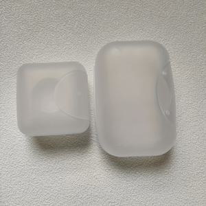 TEMU 1pcs/2pcs 휴대용 비누 보관함, 뚜껑이 있는 여행용 비누 보관함, 캔디 색상 비누 보관함, 주방 및 욕실 보관용품