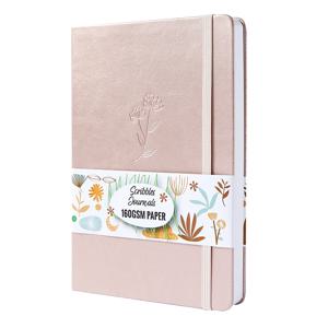 TEMU A5 사이즈 도트 그리드 페이지 스케치북, 160gsm 두꺼운 종이 160페이지 번호 P1부터 P160까지