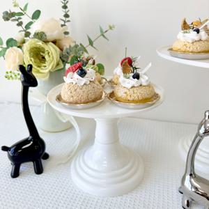 TEMU 1pc, 케이크 스탠드, 디저트 디스플레이 트레이, 거실 과일 접시, 잡초 제거, 베이비 샤워, 신부 샤워, 생일 컵케익 홀더