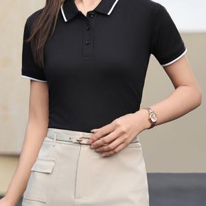 TEMU 여성용 폴로 넥 티셔츠, 캐주얼 반팔 퀵 드라이 캐주얼 폴로 셔츠 여름 상의 비즈니스 및 캐주얼 착용용 여성용 액티브웨어