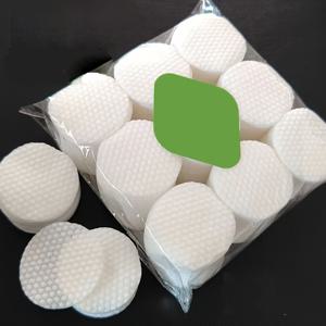 TEMU 80g 지름 6cm 500개 진주 패턴 대형 포장된 소프트 린트프리 디스크 뷰티 메이크업 리무버 패드