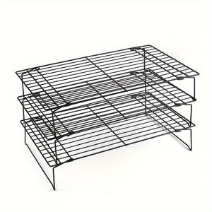 TEMU 2/3pcs, 냉각 랙, 접이식 쌓을 수 있는 빵실 냉각 랙, 베이킹 도구, 주방 가제트, 주방 악세사리|악세사리