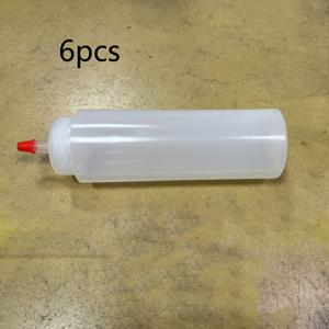 TEMU 6개 8oz 소스와 드레싱을 위한 짜는 병 - 내구성이 뛰어난 PE, 쉽게 분배, 케첩, 마요네즈, 소스에 이상적 - 가정과 레스토랑 주방에 완벽, 조미료 병| 직사각형 모양| 냉장고 안전