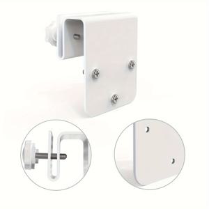TEMU 유피 보안 솔로캠 S340, 솔라 보안 카메라와 호환되는 거터 마운트 브래킷, 카메라 및 태양열 패널은 포함되지 않음
