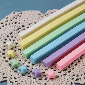 TEMU 540개 별 오리가미 종이 키트 - 양면, 단색 파스텔 & 생동감 있는 색조 - DIY 공예 행운의 별과 12 별자리 패턴 - 창의적인 프로젝트 & 별이 빛나는 하늘 창조, 장식용 오리가미|파스텔 색조 공예|고급 종이 재료, 오리가미 별 종이 스트립