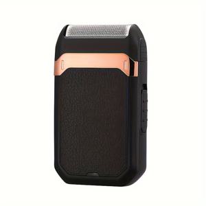TEMU 남성용 이중 블레이드 전기 면도기, USB 충전식 패일 트리머, 면도기 및 측면 턱수염을 위한 정밀 면도, 600mAh 리튬 배터리, 충전식 이중 면도기