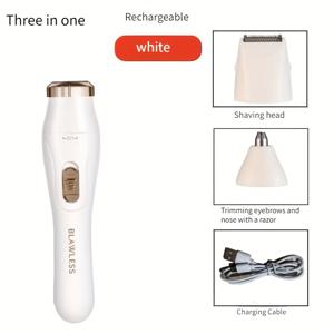 TEMU 3-in-1 멀티기능 전동 헤어 트리머 여성 그루밍 키트, 겨드랑이 면도기, 코털 제거기, 남성 수염 트리머, 휴대용 음부 면도기, 전신 사용 가능한 전기 면도기 - 아버지 선물, 아빠, 대디, 아들, 수염 관리, 트리머