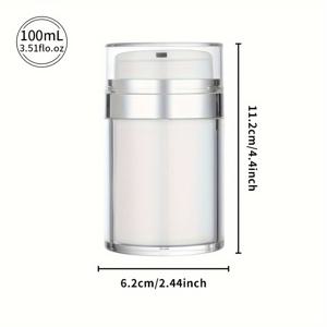 TEMU 유에메이모먼트 펌프 크림 & 로션용 - 무향, 15ml/30ml/50ml/100ml 사이즈 - 파운데이션, 리퀴드, 바리어 크림에 적합