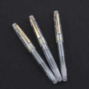 TEMU 1개 또는 3개 세트, 회전 캡, 대형 펜촉, 잉크 레벨 표시가 있는 우아한 투명 만년필 - 일상 사무용으로 적합