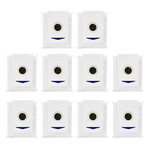 TEMU 10개 팩 교체용 먼지 봉투 ECOVACS Deebot T30 PRO OMNI 로봇 청소기, 고효율 HEPA 필터, 세척 가능 및 내구성, 로봇 청소기용 나무 및 종이 재질