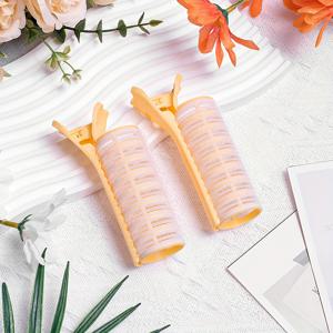 TEMU 1/2/3개 도파민 시리즈 무열 컬링 로드, DIY 에어 뱅 스타일링 도구, 웨이브 여신 룩을 위한 클립, 볼륨 루트 클립, 가볍고 휴대용, 심플한 패션 헤어 액세서리 – 일반 머리 타입 (남성 & 여성)