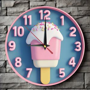 TEMU 테마 무소음 목재 벽시계 - 9.8인치 원형, 주방, 침실, 사무실 장식용 팜하우스 스타일 - 읽기 쉬움, 틱소음 없음, 배터리 미포함