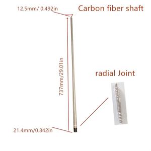 TEMU 카본 파이버 당구 큐 팁, UV 모조 나무 무늬 12.5mm 뾰족한 끝, 라디얼 조인트, 당구장/개인/전문 선수용 고성능 당구 큐 팁