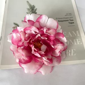TEMU 5pcs Bloomify 인공 페오니 꽃, DIY 테이블 센터피스용 13cm 천 페오니, 홈 데코, 결혼식 및 약혼식, 계절별 올 시즌 꽃 장식, 용기 없음 - 크리스마스, 할로윈, 부활절, 한ук카, 추수감사절 장식