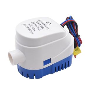 TEMU 1100GPH 12V 자동 수중 배수 펌프 - 보트, 요트, 모터, 해상기, 및 집배선에서 물을 빠르게 제거, 내장 자동 플로트 스위치 기능 포함, 배터리 없음