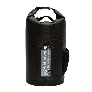 TEMU 헤비듀티 고품질 백팩 - 10L/20L 잠금장치 탑재, 조절 가능한 어깨끈, 경량 캠핑·수영·하이킹 여행 가방, 남성용 아웃도어 모던 버킷백, 내구성 강한 엠보싱 소재, 야외 활동용 고급 배낭