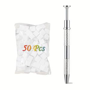 TEMU 50/150개 네일 아트 스펀지와 그랩핑 펜, 오마 네일, 옴브레 네일 브러쉬, 매니큐어 네일 아트 도구, 전문 액세서리 용품