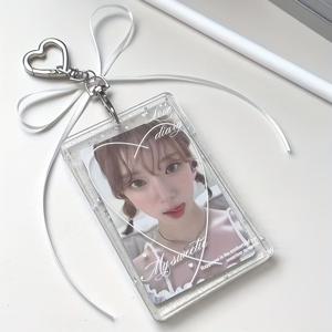 TEMU 고품질 스타 테마 3인치 사진 카드, 보관 및 장식용 아크릴, 가방에 걸 수 있습니다.