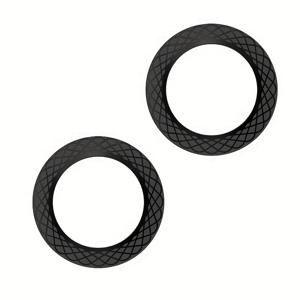 TEMU 2pcs iPhone 강력한 자석 반지판, iPhone 금속 시트 후 스티커 슈퍼 자석 원반, 스마트폰 액세서리, 휴대 전화 자석 홀더