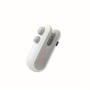 TEMU 1개 휴대용 간식 실러, 수동 백 실러 커팅 툴 포함, USB 충전식, 150mAh 리튬 폴리머 배터리, 소형 주방 식품 서비스 장비, 미니 백 실링 머신, 신선도 유지용 충전식 열 실러, 커터 블레이드 포함 소형 백 실링 머신, 진공 실러, USB 충전식 식품 보관 실러