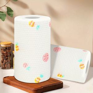 TEMU 100개 다목적 주방 타월 - 세탁 가능하고 재사용 가능한 기름 제거용 행주, 주방·욕실·침실 청소에 활용 가능한 가정용 롤 타월