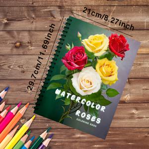 TEMU 여성을 위한 아늑한 색칠책 - 독특한 표지와 아름다운 디자인의 22장 두꺼운 페이지 | 청소년과 성인을 위한 편안한 예술 | 발렌타인데이, 크리스마스, 할로윈 등에 완벽한 선물