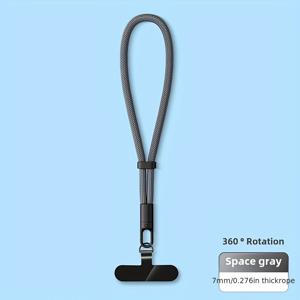 TEMU 1개 패션 다기능 스마트폰 끈, 조절 가능한 버클, 360도 회전, 엉킴 방지 디자인, 스마트폰 케이스에 완벽, 여성 필수 휴대폰 액세서리, 여성 선물, 축제 선물, 폴리에스터 섬유로 만들어짐